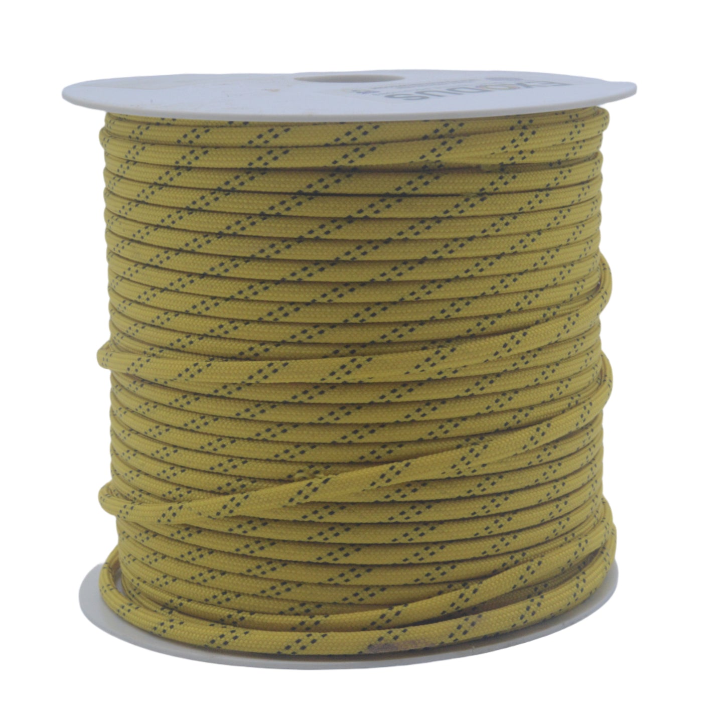 Goldenrod with Black Tracer Paracord (100 Meters)