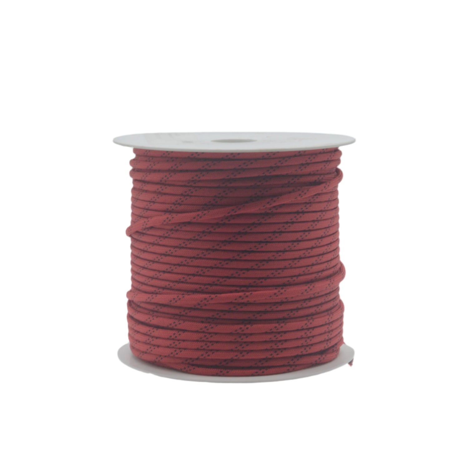 Red with Black Tracer Paracord (100 Meters)