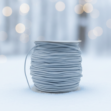 טען תמונה לתצוגת גלריה, חוט אלסטי עגול לבן 3.5 מ"מ (50 מטר)