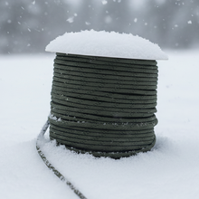 Load image into Gallery viewer, Olive with Black tracer Paracord (100 Meters)