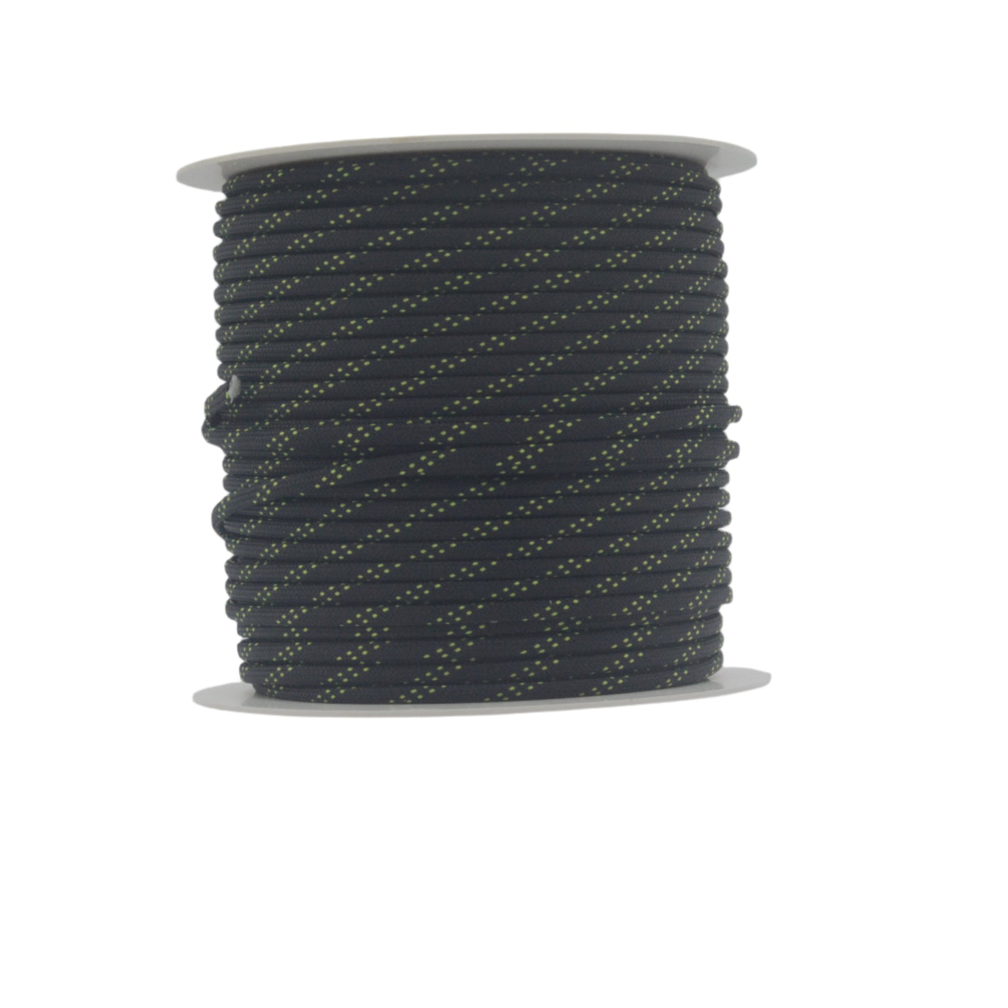 Black with Yellow Tracer Paracord (100 Meters)