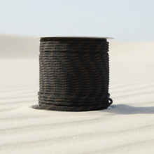 Load image into Gallery viewer, Black with Orange Tracer Paracord (100 Meters)