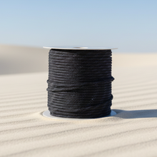 טען תמונה לתצוגת גלריה,  מיתר צניחה שחור מנוקד סגול (100 מטר)
