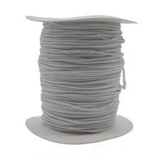 טען תמונה לתצוגת גלריה, מיתר גומי עגול לבן 2 מ"מ (50 מטר)
