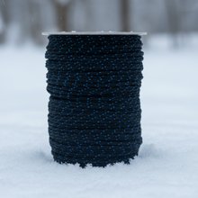 טען תמונה לתצוגת גלריה, מיתר שלדג שחור מנוקד כחול  (100 מטר)
