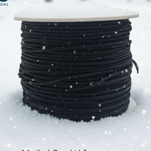 Load image into Gallery viewer, Matkal Cord 1.6mm Black 65kg Strength (100 Meters)
